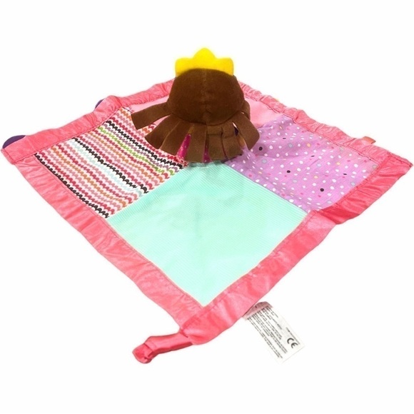 INFANTINO Sparkle Princess Doll Lovey Teether Security Blanket Satin Sensory 12” - Picture 6 of 13